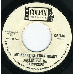 Jackie Lee (2) / The Raindrops (2) My Heart Is Your Heart Vinyl 7" USED