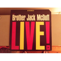 Brother Jack McDuff Live! Vinyl LP USED