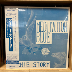 Ernie Story Meditation Blue Vinyl LP USED
