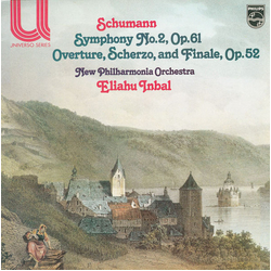 Robert Schumann / New Philharmonia Orchestra / Eliahu Inbal Symphony No. 2, Op. 61 / Overture, Scherzo, & Finale Op. 52 Vinyl LP USED