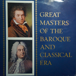 Ludwig van Beethoven / Georg Friedrich Händel Great Masters Of The Baroque And Classical Era Vinyl LP USED