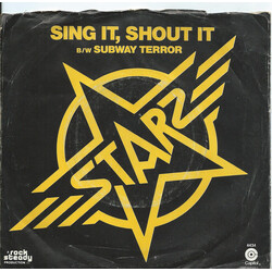 Starz (2) Sing It, Shout It Vinyl 7" USED