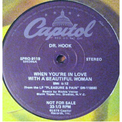 Dr. Hook When You're In Love With A Beautiful Woman Vinyl 12" USED