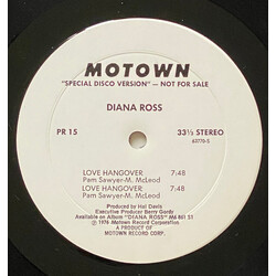 Diana Ross Love Hangover Vinyl 12" USED