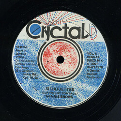 Dennis Brown Silhouettes / How Could I Let You Get Away Vinyl 12" USED