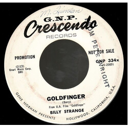 Billy Strange Goldfinger Vinyl 7" USED