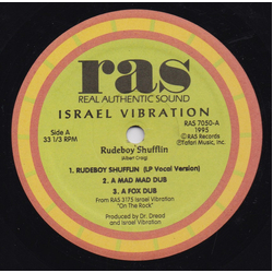 Israel Vibration Rudeboy Shufflin Vinyl 12" USED