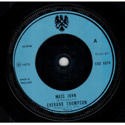 Everand Thompson Mass John Vinyl 7" USED