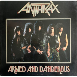 Anthrax Armed And Dangerous Vinyl 12" USED
