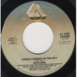 Outlaws (Ghost) Riders In The Sky / Devil's Road Vinyl 7" USED