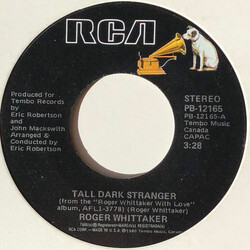 Roger Whittaker Tall Dark Stranger Vinyl 7" USED