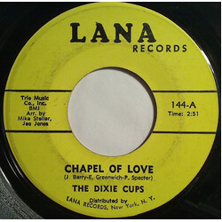 The Dixie Cups Chapel Of Love Vinyl 7" USED