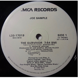 Joe Sample The Survivor Vinyl 12" USED