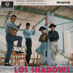 The Shadows / The Norrie Paramor Strings Los Shadows Vinyl 7" USED