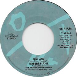 Robert Plant Big Log Vinyl 7" USED