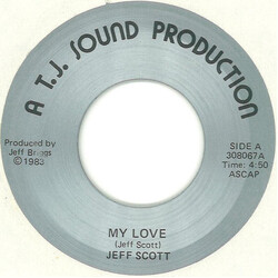 Jeff Scott (22) My Love / Heat Lightning Vinyl 7" USED