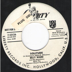 Billy Ward And His Dominoes Solitude / (You Grow) Sweeter As The Years Go By Vinyl 7" USED