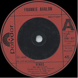 Frankie Avalon Venus USED VINYL 7INCH 45 RPM