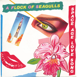 A Flock Of Seagulls Space Age Love Song Vinyl 12" USED