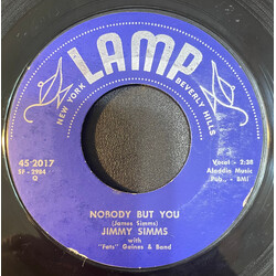 Jimmy Simms (4) Mystery Of Love / Nobody But You Vinyl 7" USED