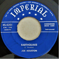 Joe Houston Earthquake / Trouble, Trouble, Trouble Vinyl 7" USED