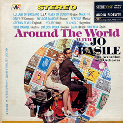 Jo Basile, Accordion And Orchestra Around The World With Jo Basile His Accordion And Orchestra Vinyl LP USED