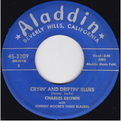 Charles Brown / Johnny Moore's Three Blazers Cryin' And Driftin' Blues / P.S. I Love You Vinyl 7" USED