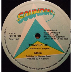 Storm (43) It's My House Vinyl 12" USED