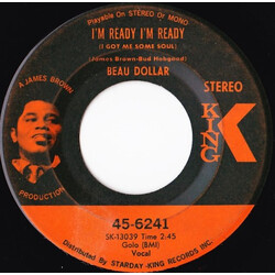 William Beau Dollar Bowman I'm Ready I'm Ready (I Got Me Some Soul) Vinyl 7" USED
