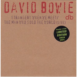 David Bowie Strangers When We Meet / The Man Who Sold The World (Live) Vinyl 7" USED