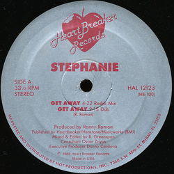 Stephanie (3) Get Away Vinyl 12" USED