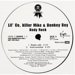 Lil' Co / Killer Mike / DonkeeBoy Body Rock Vinyl 12" USED