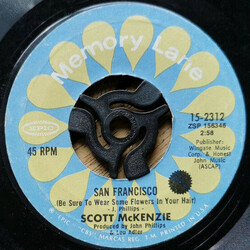 Scott McKenzie San Francisco / Like An Old Time Movie Vinyl 7" USED