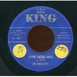 The Hurricanes (3) Pistol Packin' Mama / Poor Little Dancing Girl Vinyl 7" USED