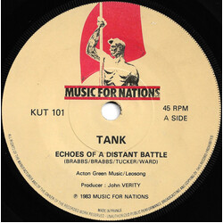 Tank (6) Echoes Of A Distant Battle Vinyl 7" USED