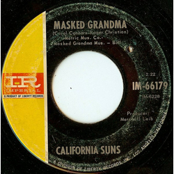 The California Suns Masked Grandma Vinyl 7" USED