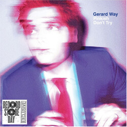 Gerard Way Pinkish / Don't Try Vinyl 7" USED
