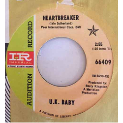 Baby (19) Heartbreaker Vinyl 7" USED