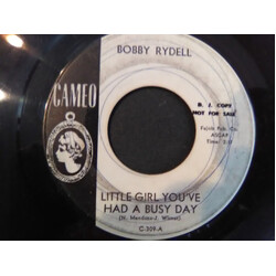 Bobby Rydell Little Girl You've Had A Busy Day / Make Me Forget Vinyl 7" USED