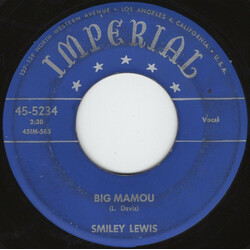 Smiley Lewis Big Mamou / Play Girl Vinyl 7" USED