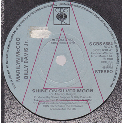 Marilyn McCoo & Billy Davis Jr. Shine On Silver Moon Vinyl 7" USED