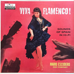 Mario Escudero Viva Flamenco! Vinyl LP USED
