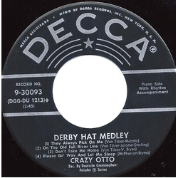 Der Schräge Otto Derby Hat Medley / Swingin' Door Medley Vinyl 7" USED