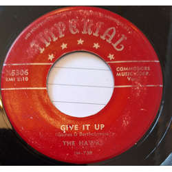 The Hawks (13) Give It Up / Nobody But You Vinyl 7" USED