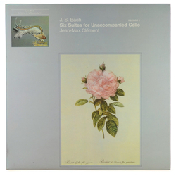 Johann Sebastian Bach / Jean-Max Clément Six Suites For Unaccompanied Cello (Record 2) Vinyl LP USED