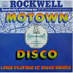 Rockwell Somebody's Watching Me Vinyl 12" USED