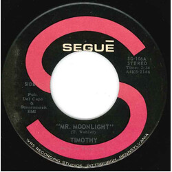 Tim Wahler Mr. Moonlight / That Is All Vinyl 7" USED