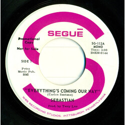 Sonny DiNunzio Everything's Coming Our Way Vinyl 7" USED