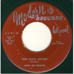 John Lee Hooker Too Much Boogie / Need Somebody Vinyl 7" USED