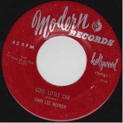 John Lee Hooker Cool Little Car / Bad Boy Vinyl 7" USED
